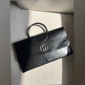 تصویر کیف مجلسی زنانه چرمی کلاسیک گوچی 