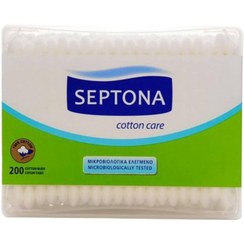 تصویر گوش پاک کن سپتونا مدل Catton care بسته 200 عددی 