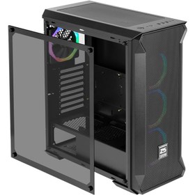 تصویر کیس کامپیوتر گرین Z5 Surena RGB Mid Tower مشکی Green Z5 Surena RGB Mid Tower Black Computer Case