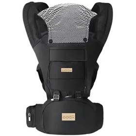 تصویر آغوشی نشیمن دار ضد تعریق و حساسیت اودوکس Odox odox pb100 baby carrier with hip seat code :PB100