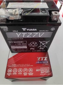 تصویر باطری Ytz7V 12 V 63 Amper 2024 105 Cca نصب باتری موتور سیکلت Yuasa 