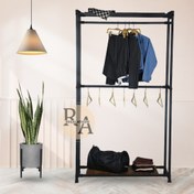 تصویر رگال لباس مدل دوطبقه بالا کف چوب R04 