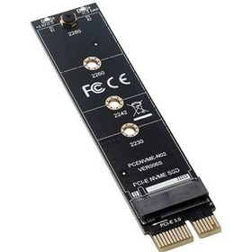 تصویر مبدل هارد مک بوک ایرNVME M2بهPCI-e با پد سیلیکون 