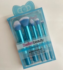 تصویر ست براش ۵ تایی سویت بیوتی - آبی 