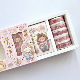 تصویر چسب واشی و استیکر 