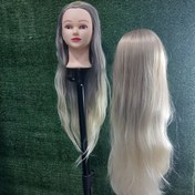 تصویر کله مانکن شینیون بافت 