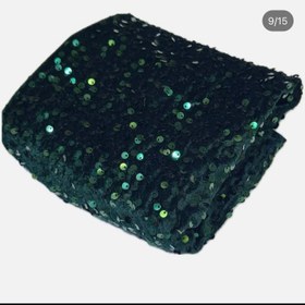 تصویر مخمل پولکی سبز 