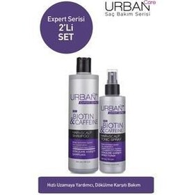 تصویر تونیک ضد ریزش بیوتین و کافئین اربن کر Urban Care Expert Biotin Caffeine Spray