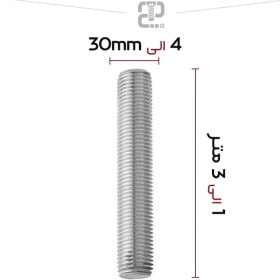 تصویر پیچ متری 14 (راد) bolt