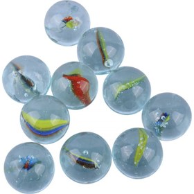 تصویر تیله بازی بسته 100 عددی Marble Toy Pack of 100