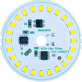 تصویر چیپ ال ای دی 18 وات 220 ولت آفتابی xgd 