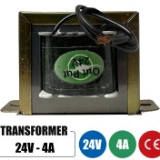 تصویر ترانس 24 ولت 4 آمپر 