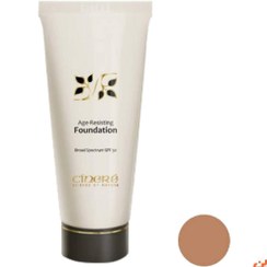 تصویر کرم پودر ضد چروک سینره شماره 6 حجم 40 میلی لیتر Cinere Foundation Anti Resisting Cream No.6 40ml