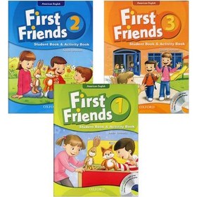 تصویر مجموعه 3 جلدی فرست فرندز امریکن First Friends American Edition رحلی مجموعه 3 جلدی فرست فرندز امریکن First Friends American Edition رحلی