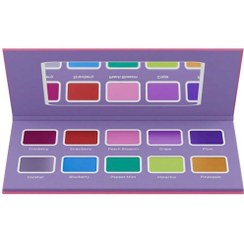 تصویر پالت سایه چشم کالیستا مدل Berry Bling 