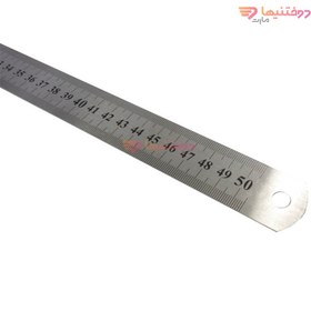 تصویر خط کش فلزی 50 سانتی 