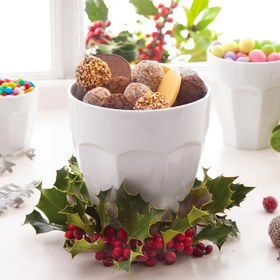 تصویر ظرف یخ چینی زرین سفید نئوکلاسیک (1 پارچه) Zarin Iran ItaliaF White 1 Piece Porcelain Ice-bucket