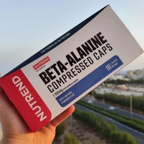 تصویر کپسول بتا آلانین کمپرس کپس ناترند ۹۰ عدد | Nutrend Beta Alanine Compressed 90 Caps 