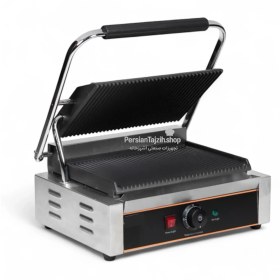 تصویر پنینی ‌میکر (ساندویچ گریل) صنعتی فونیکس PHOENIX مدل 811 سایز کوچک 