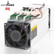 تصویر دستگاه ماینر Antminer S9j 14.5th کارکرده