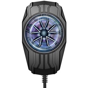 تصویر فن خنک کننده موبایل حرفه ای مدل F5 Gaming mobile cool fan F5