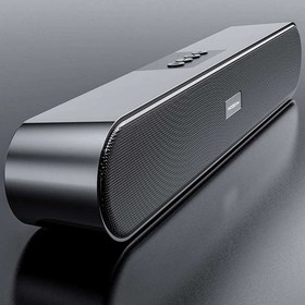 تصویر اسپیکر بلوتوثی قابل حمل موکسوم مدل MX-SK20 MOXOM MX-SK20 Wireless Desktop Speaker