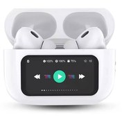تصویر هدفون بیسیم  مدل ایرپاد پرو 2 ENC LCD Airpod PRO 2 ENC LCD Wireless Headphone