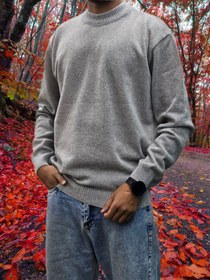 تصویر بافت مردان یقه گرد 