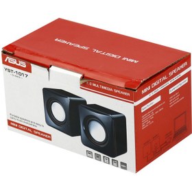 تصویر اسپیکر دسکتاپ دو تکه ایسوس مدل YST-1017 Asus Desktop Speaker YST-1017