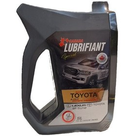 تصویر روغن موتور کانادا لوبریفنت مدل TOYOTA & LEXUS 5W-40 SN حجم 5 لیتر CANADA LUBRIFIANT Motor oil TOYOTA & LEXUS 5W-40 SN v5 liters