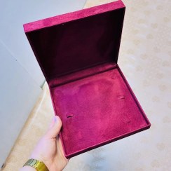 تصویر جعبه سرویسی مخمل رنگی 