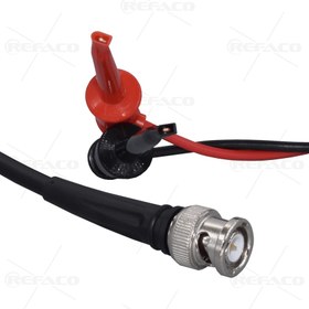 تصویر پراب REFACO Probe BNC Plug to Aligator Clip 0.5m HB-A050 