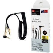 تصویر کابل AUX فنری مدل JBL JC-02 طول 1.8 متر 