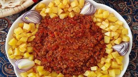 تصویر گوشت چرخی مرغ 