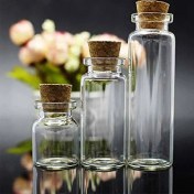 تصویر شیشه ویال (بطری شیشه ای) سایز بندی بسته 10 عددی glass vial
