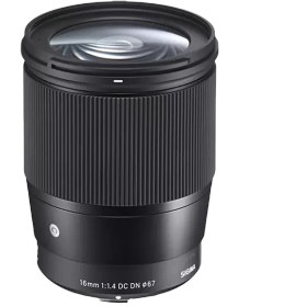 تصویر لنز سیگما Sigma 16mm F/1.4 DC DN Art Lens For Sony E 