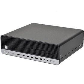 تصویر مینی کیس استوک  اچ پی ProDesk G3 - i5 8G 500HDD نسل 6 HP EliteDesk 800 G3 i5-6th 8G 500G Intel-HD Mini PC