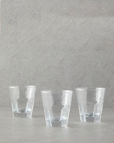 تصویر لیوان شیشه ای 3 عددی انگلیش هوم مدل Ramona سایز 375 میل شفاف Ramona Glass 3 pcs Glass 375 ml Transparent