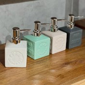 تصویر جا مایع صابونی - سبز پاستیلی Soap Dispenser