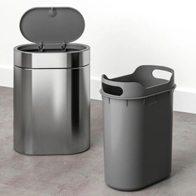 تصویر سطل زباله لمسی ایکیا مدل BROGRUND 