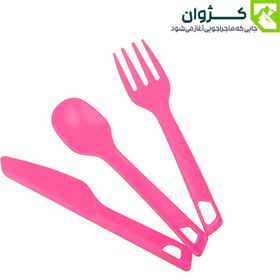 تصویر ست قاشق چنگال و کارد لایف کمپ مدل Life Camp 45803 