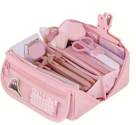 تصویر جامدادی جادار - آبی 