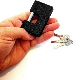 تصویر قفل کتابی موتوری سایز ۶۰ مدل YU DIE 