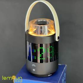 تصویر اسپیکر قابل حمل نمایشگر دار T5 Horse Lamp Pixel Audioمدل 