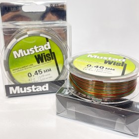 تصویر نخ هفت رنگ 100 متر موستاد MUSTAD MONOFILAMENT LINE 100m