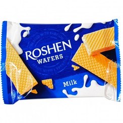 تصویر ویفر چند لایه روشن شیری(۲۱۶گرم) Roshen Wafers
