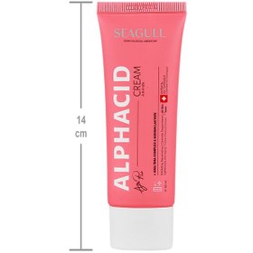 تصویر کرم AHA آلفاسید 15 درصد حجم 150 میل سی گل AHA Alphacid Cream 15% 150ml Seagull