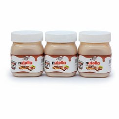 تصویر کره بدن جوجو مدل نوتلا حجم ۳۰۰ میل حاوی کره کاکائو و روغن نارگیل 