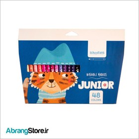 تصویر ماژیک نقاشی48رنگ جونیور اسکول فنز کد922204- یک بسته 6 تایی (فروش عمده) 