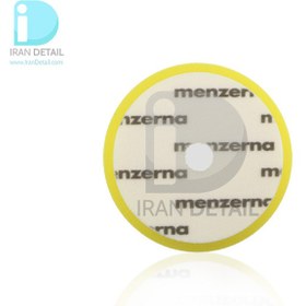 تصویر پد پولیش متوسط زرد 130 میلی متری منزرنا مدل Menzerna Medium Cut Foam Pad 130mm 